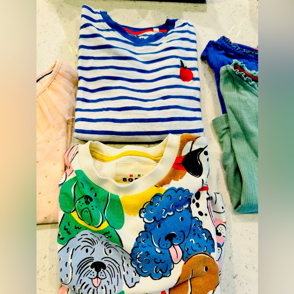 Mini Boden Back to School Bundle girls Tops